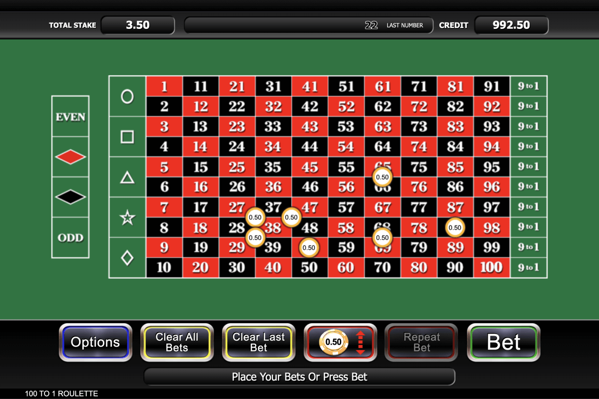 1001 roulette inspired gaming 