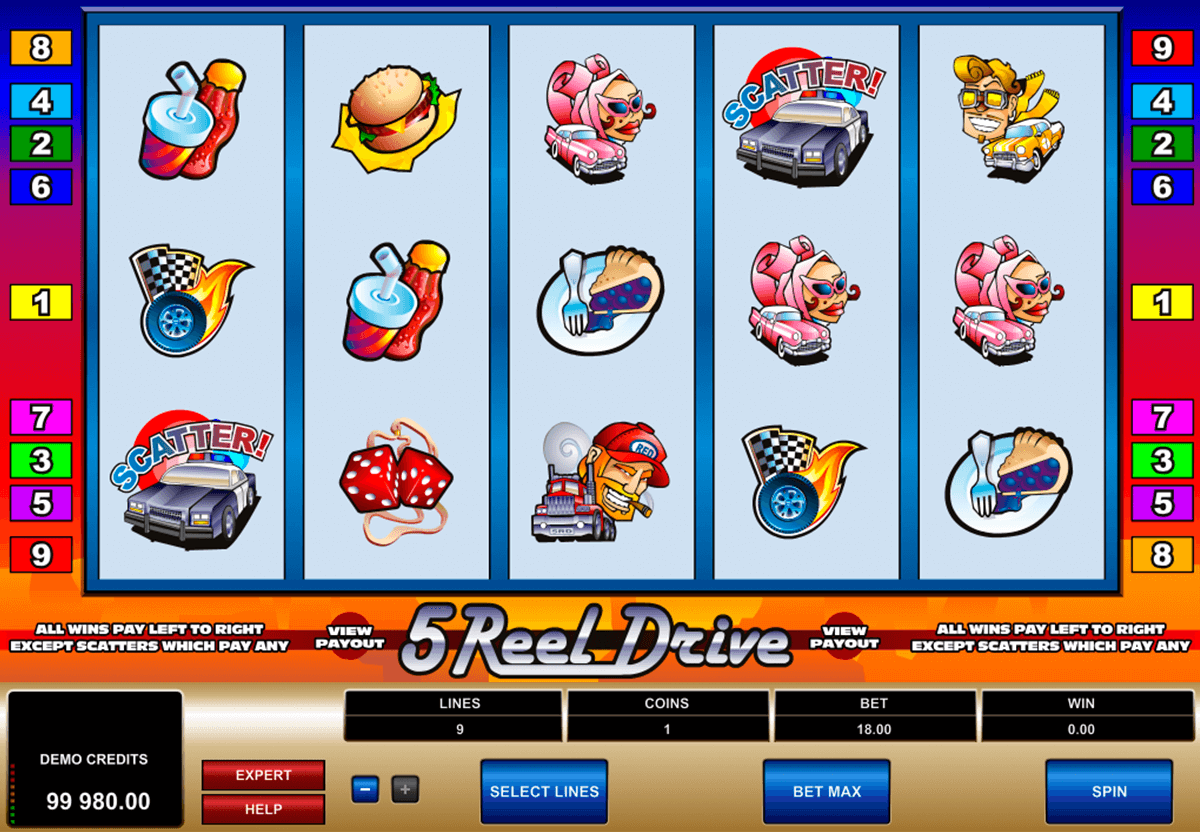 5 reel drive microgaming