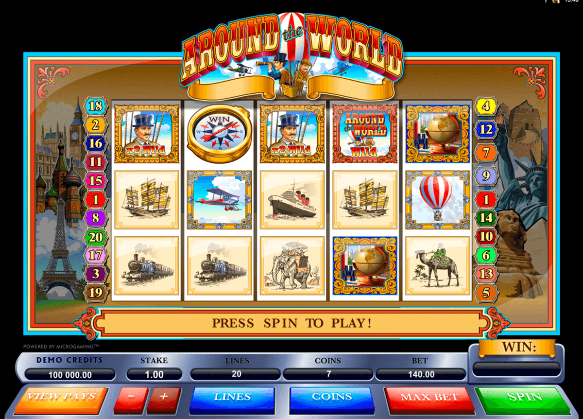 around the world microgaming