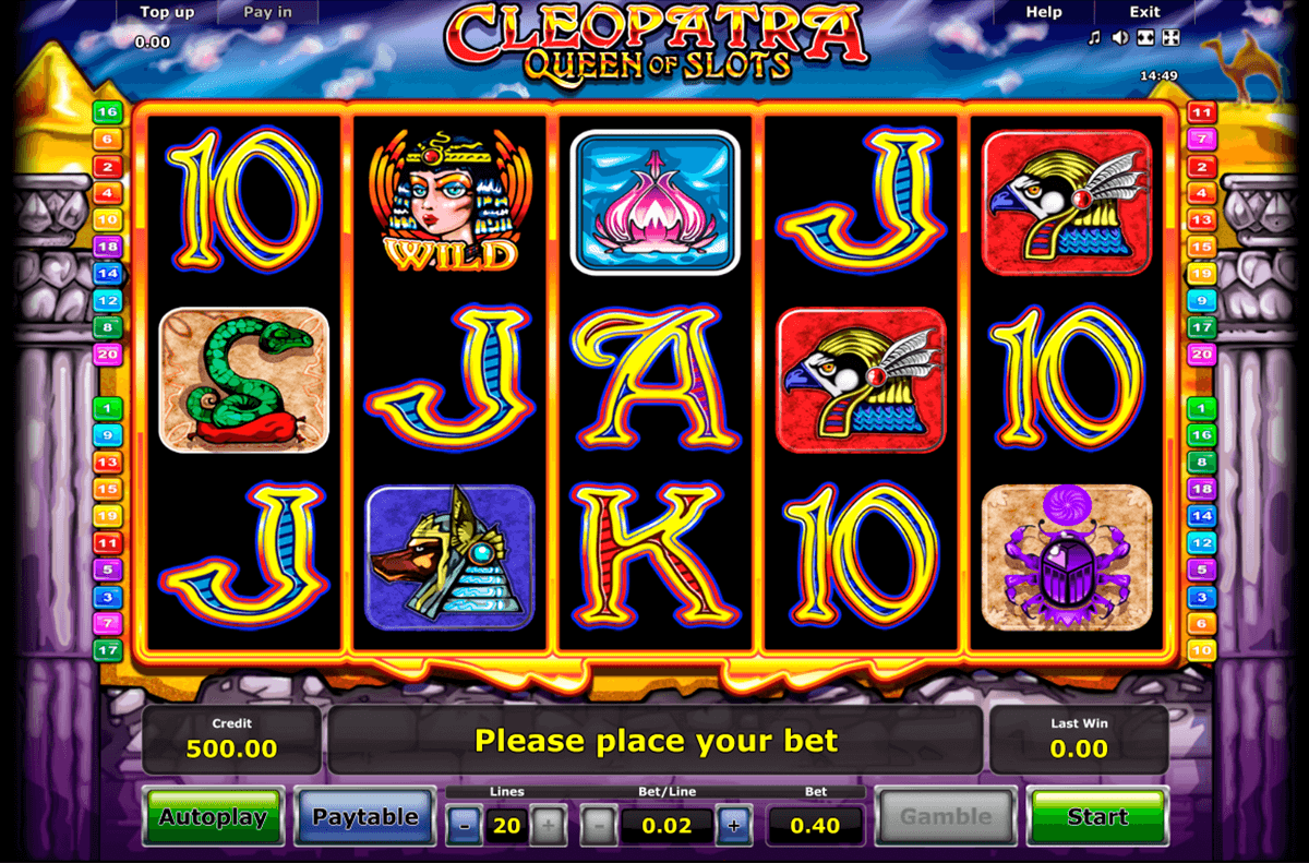 cleopatra novomatic