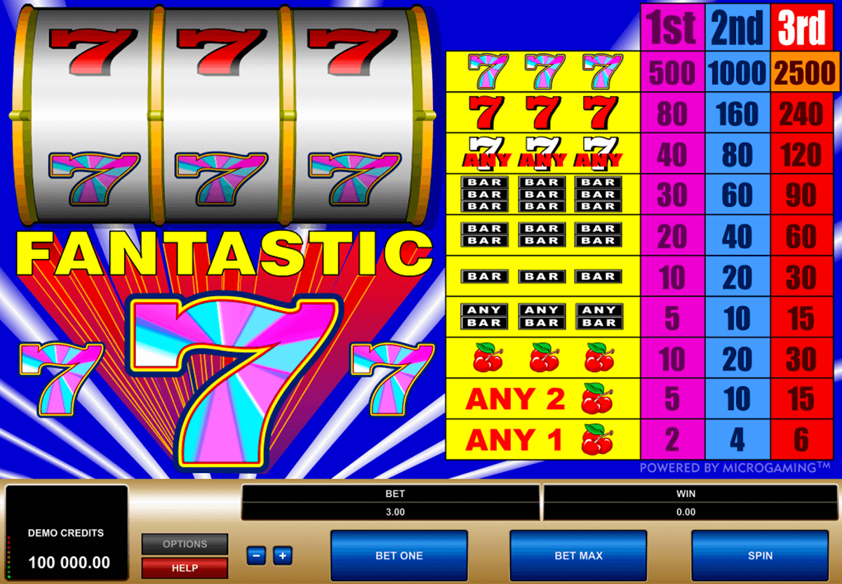 fantastic 7s microgaming