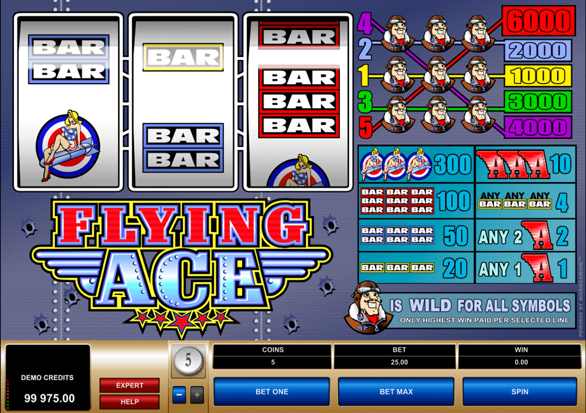 flying ace microgaming